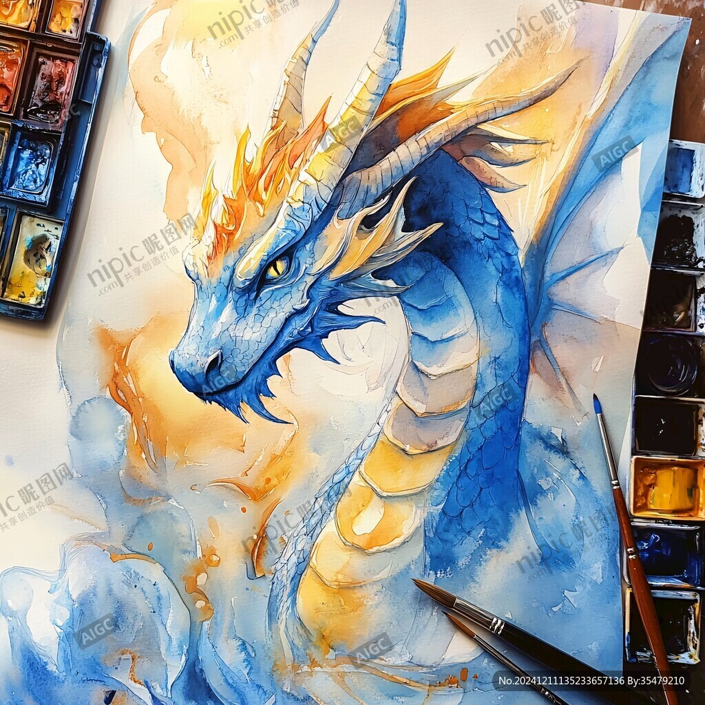 龍包裝插畫
