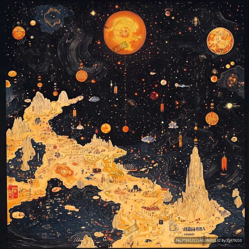 歐洲古代天文圖