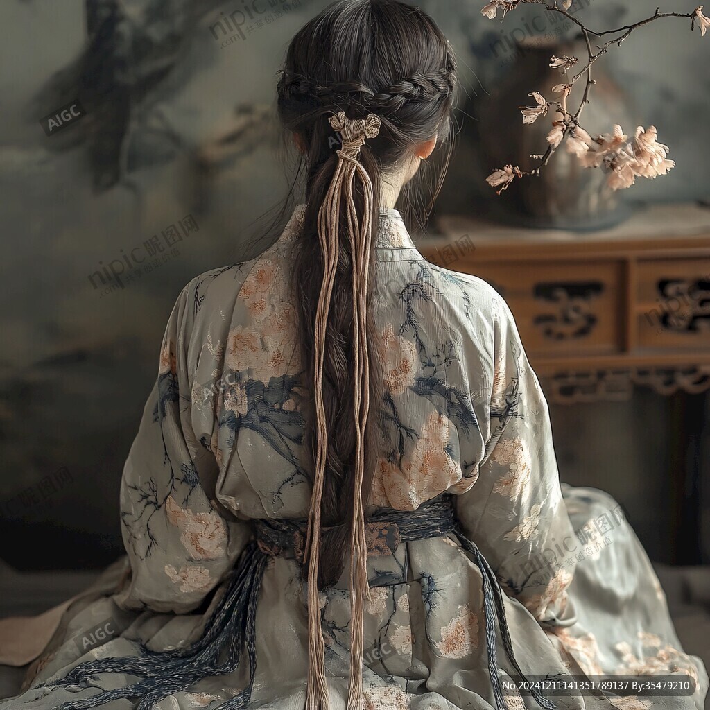 古裝背影