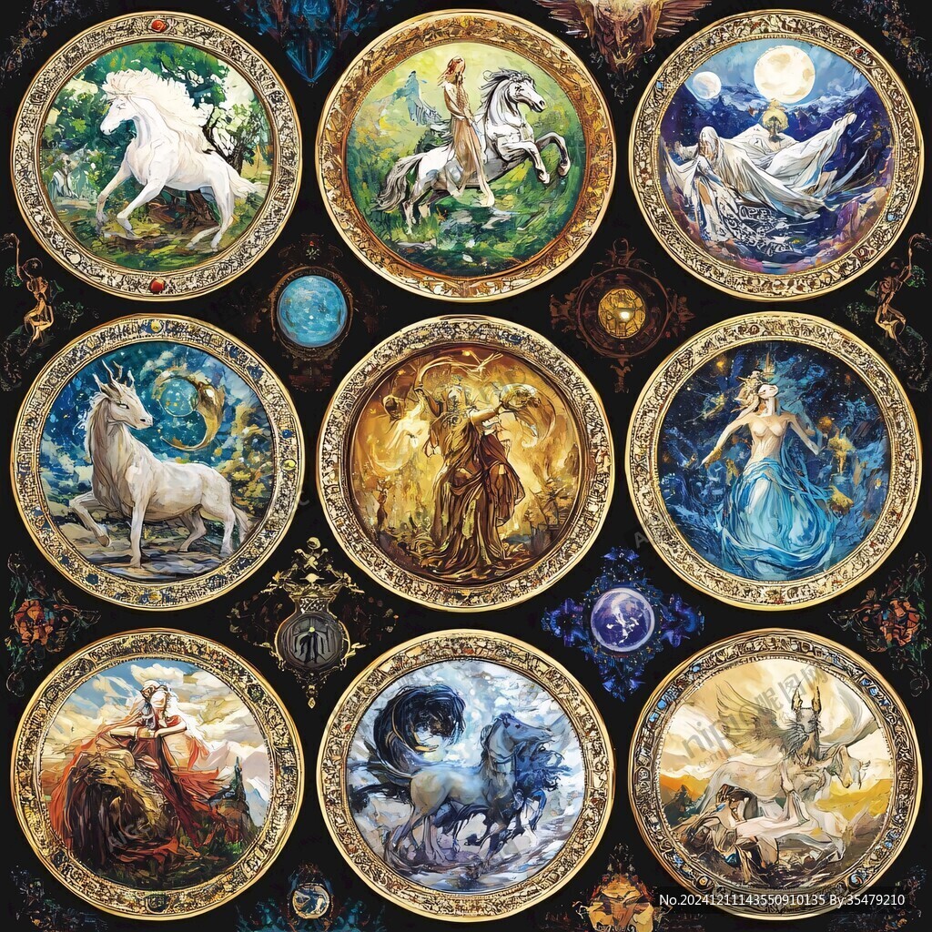 星座卡牌素材
