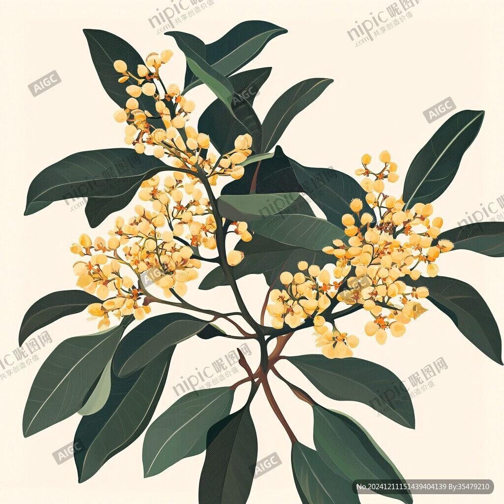 金桂插畫