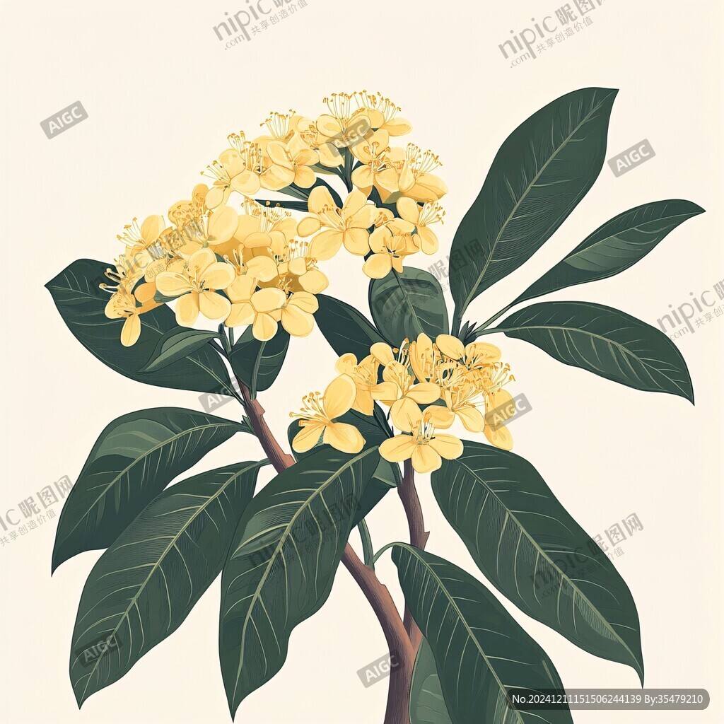 手繪吳茱萸