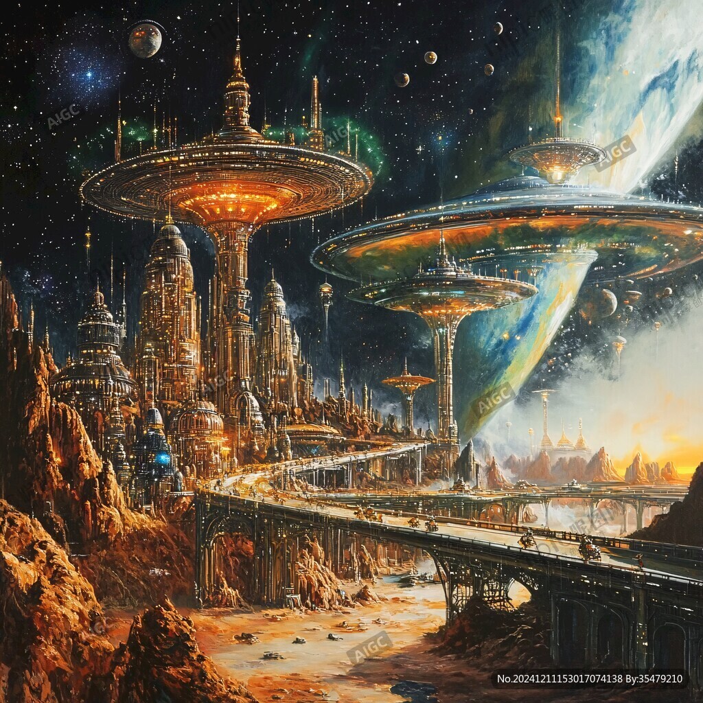 科幻畫作