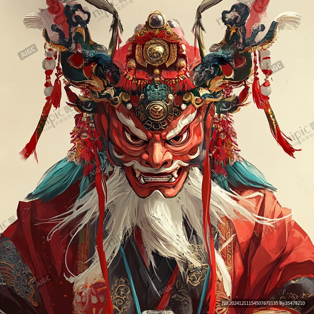 儺神鐘馗頭像