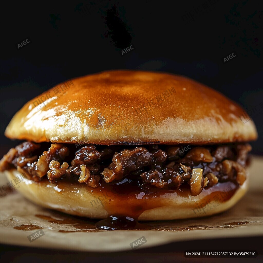 牛肉醬夾饃