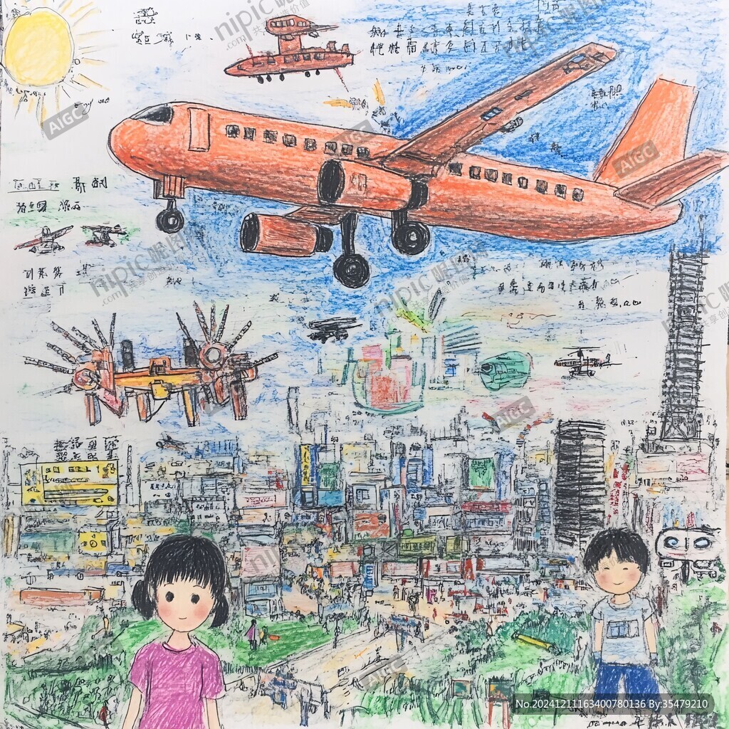手繪粵港澳科技旅游