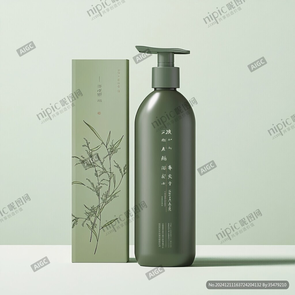 中醫(yī)洗發(fā)水包裝