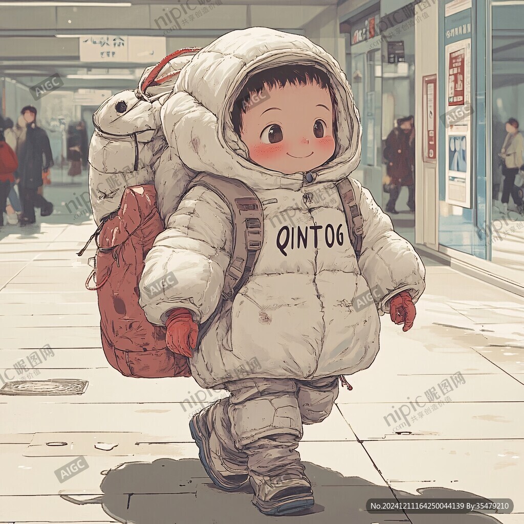 萌娃插畫