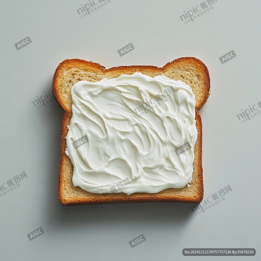 食品早餐吐司面包