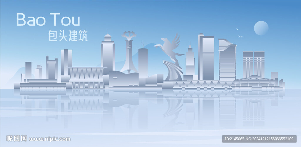 包頭建筑風景