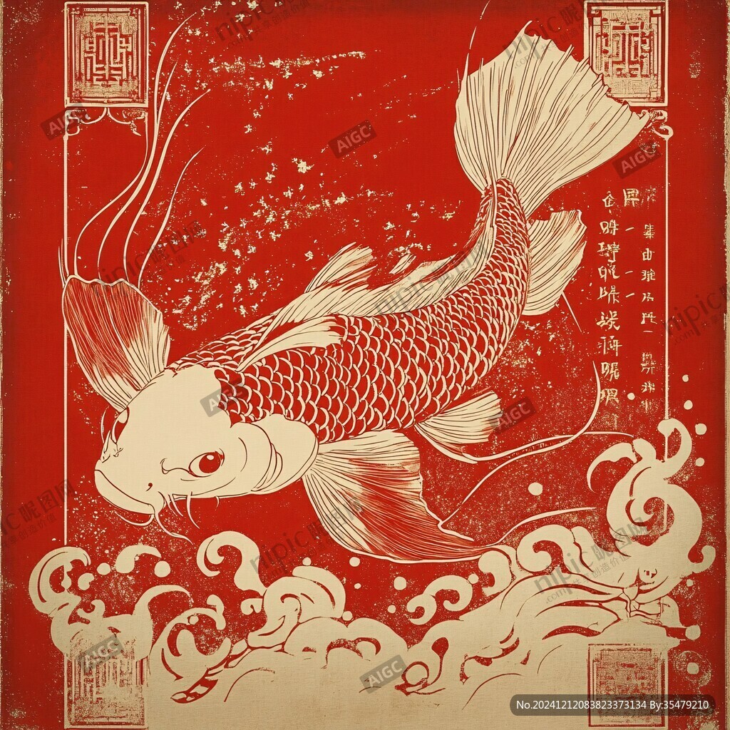 鯉魚轉運圖