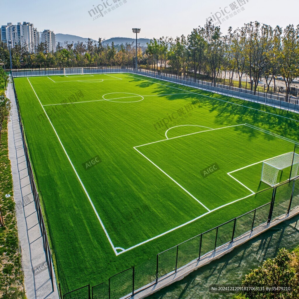 樓盤足球場