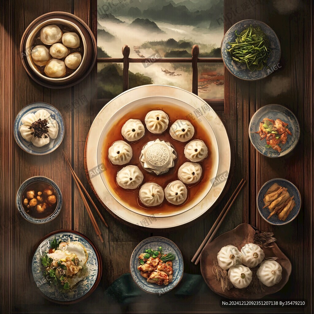 傳統(tǒng)美食場景