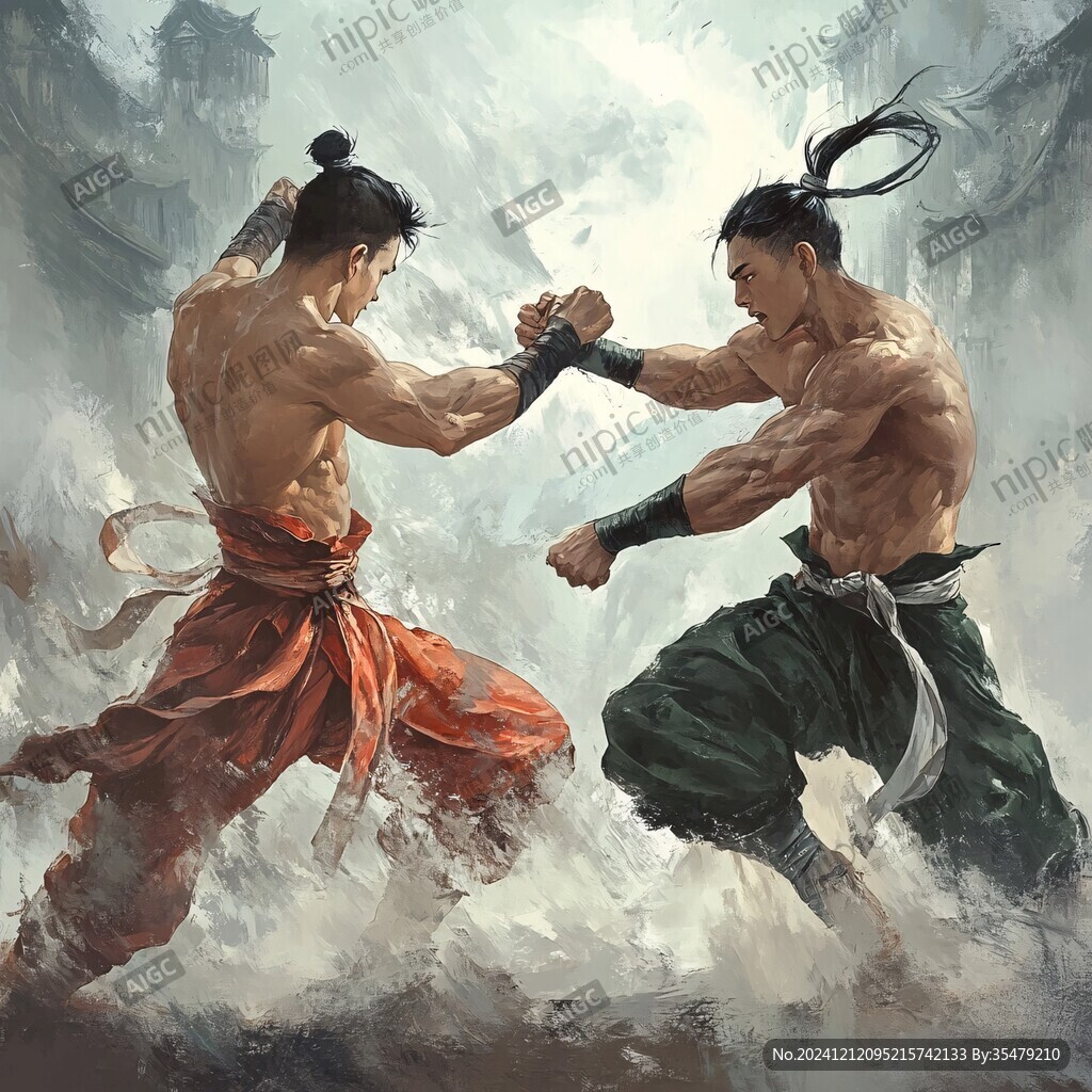 武術(shù)插畫