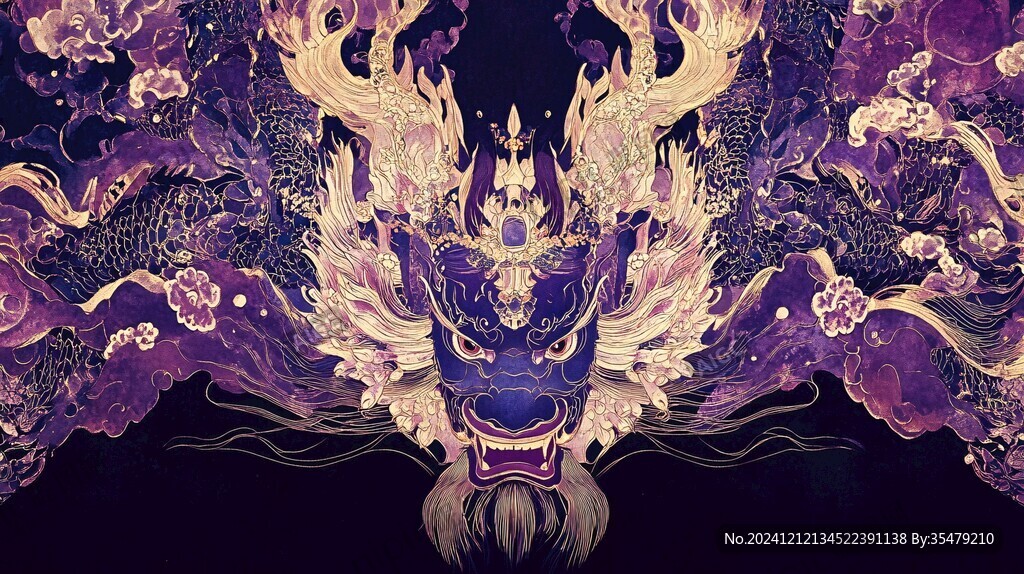 龍包裝插畫