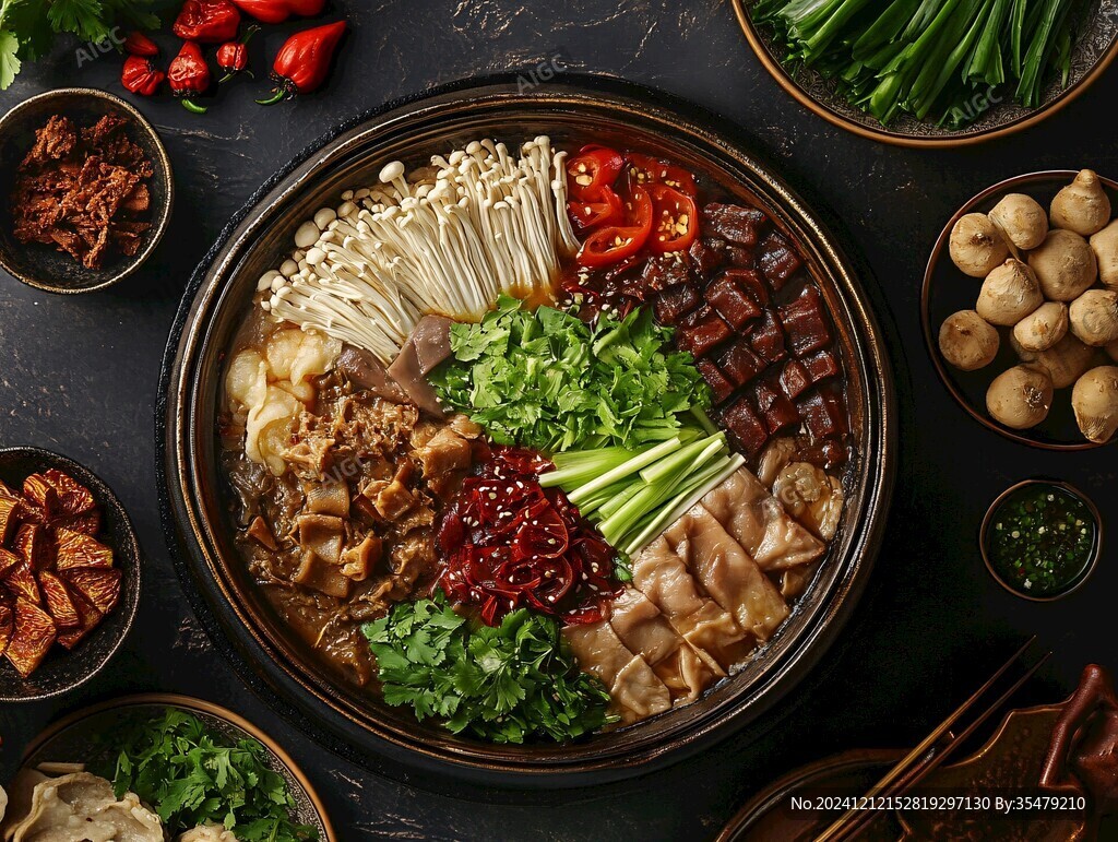 冒菜場景圖