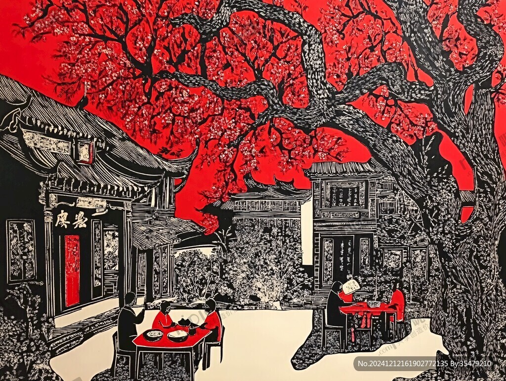 剔紅制作場景