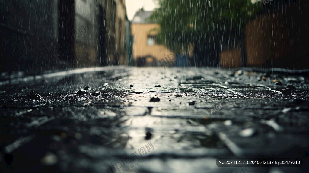 唯美雨景