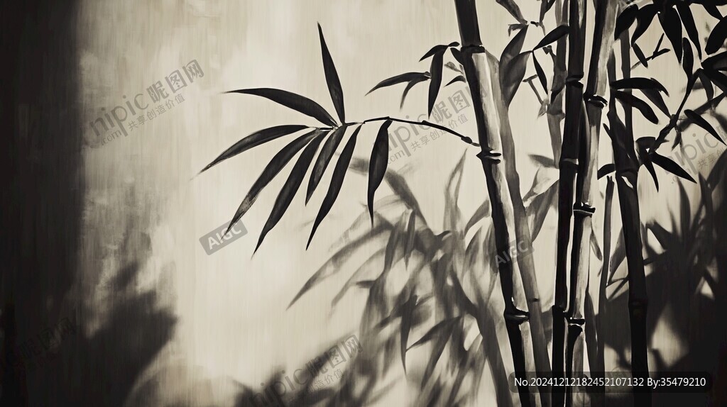 藝術(shù)竹影