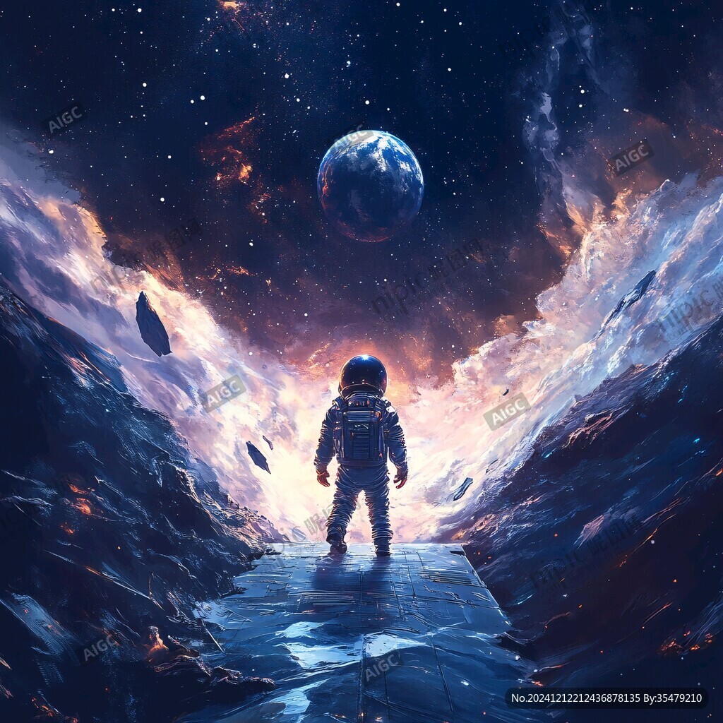 星球宇航員壁紙