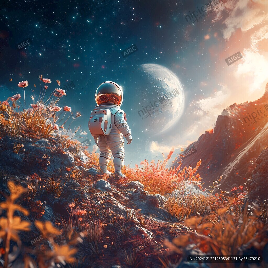 星球宇航員壁紙
