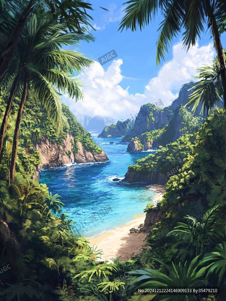 熱帶風光美景