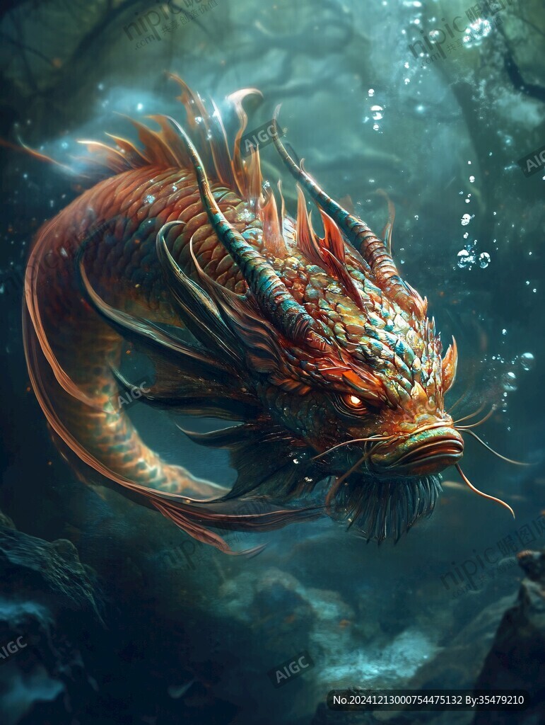古風(fēng)龍插畫