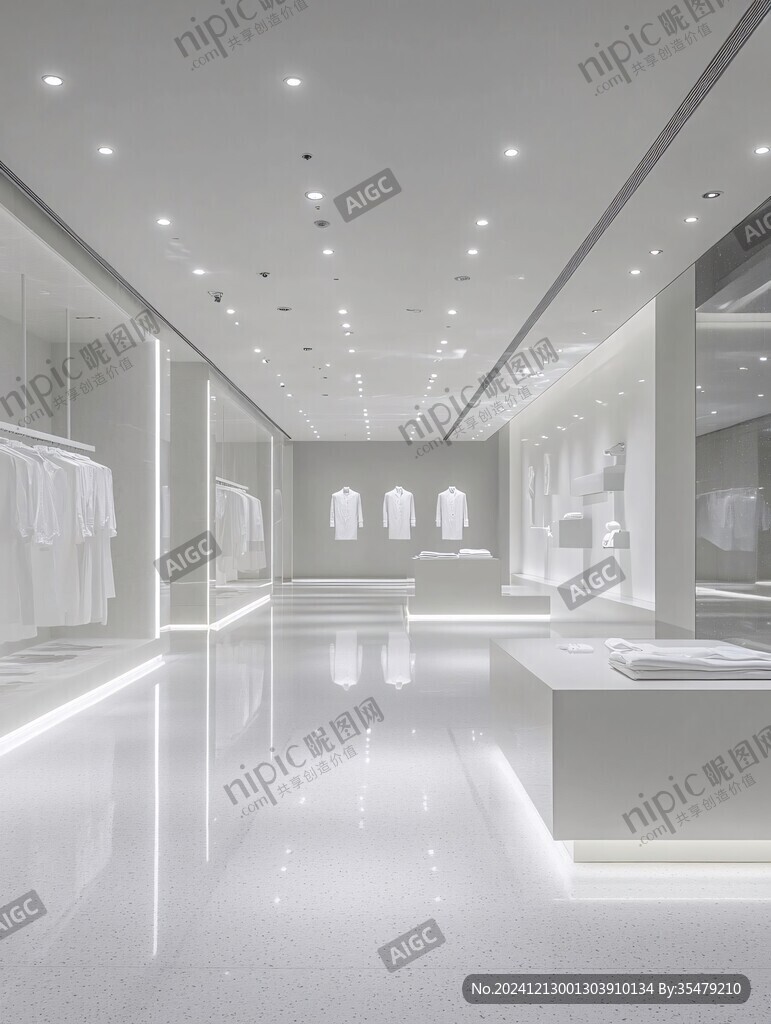 服裝店燈光