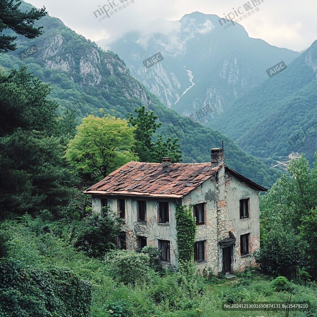 深山里的小屋