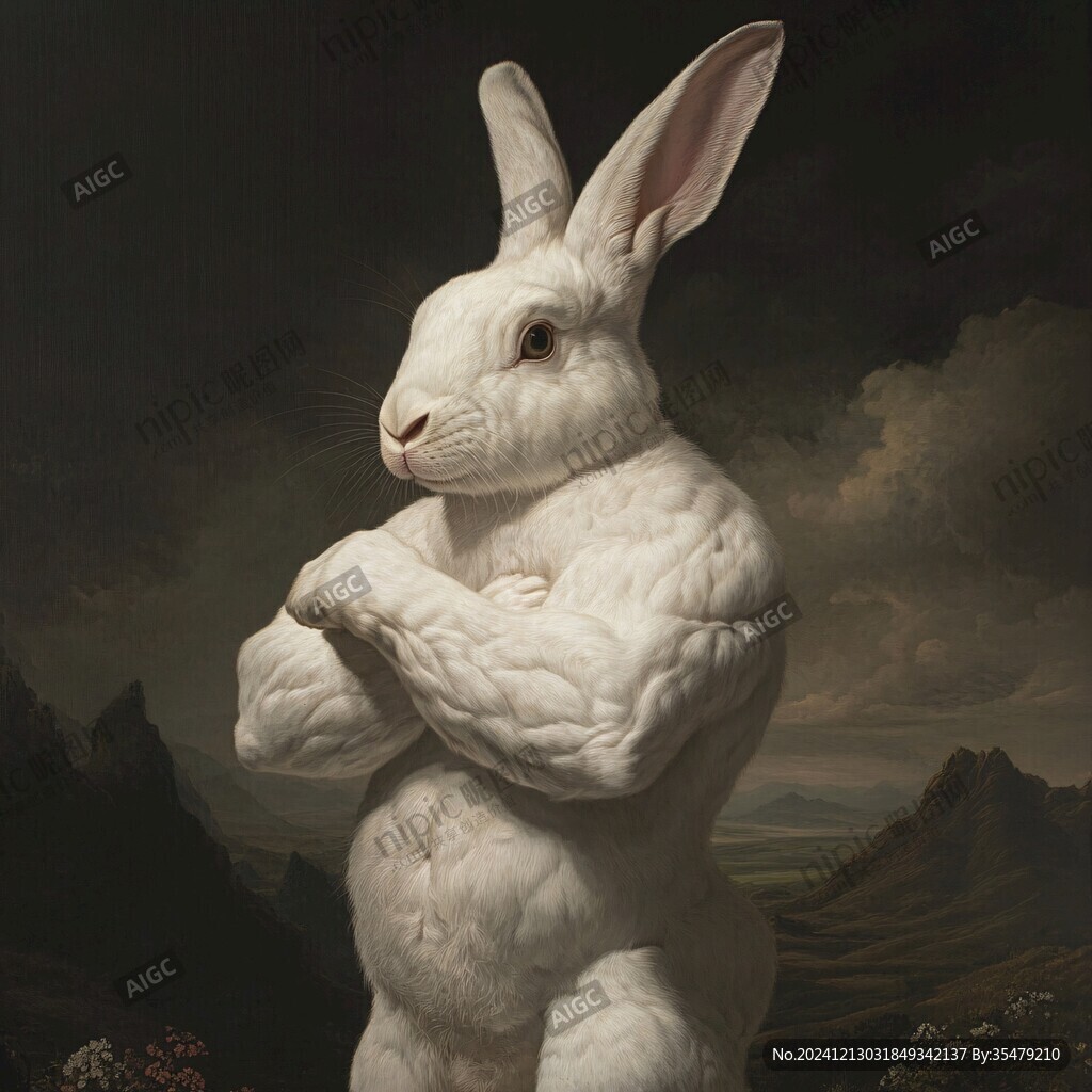 大展宏兔插畫