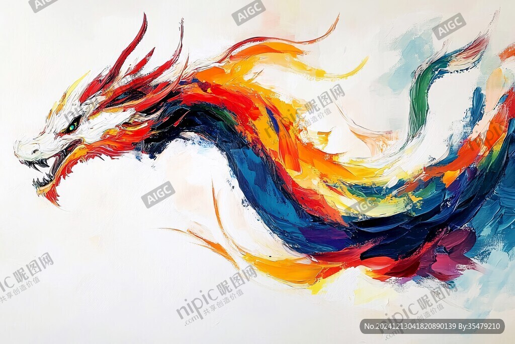板繪龍