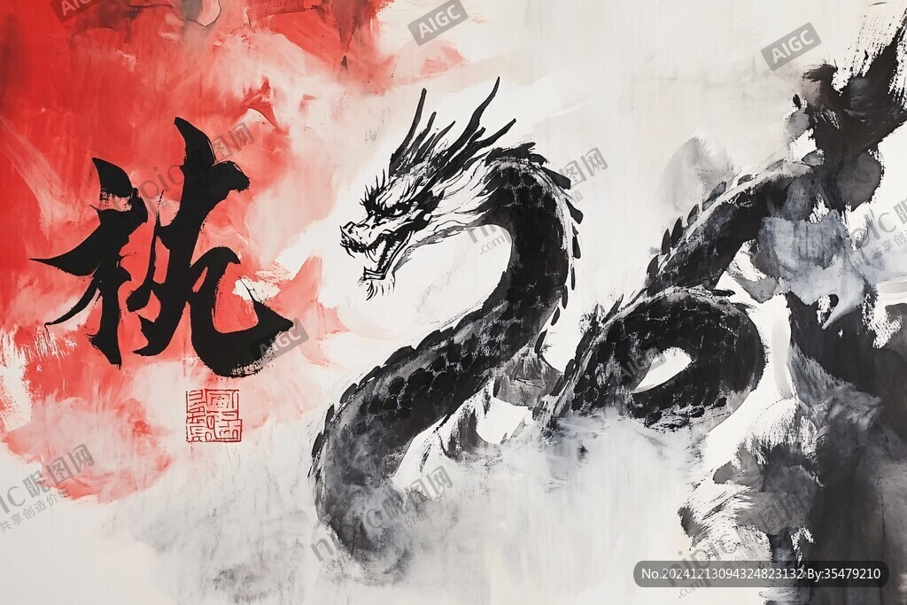 龍年賀圖
