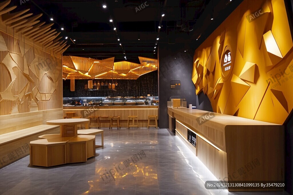 美食店鋪設(shè)計(jì)