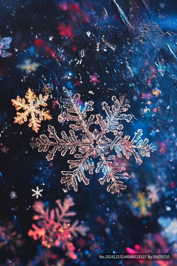 唯美雪花
