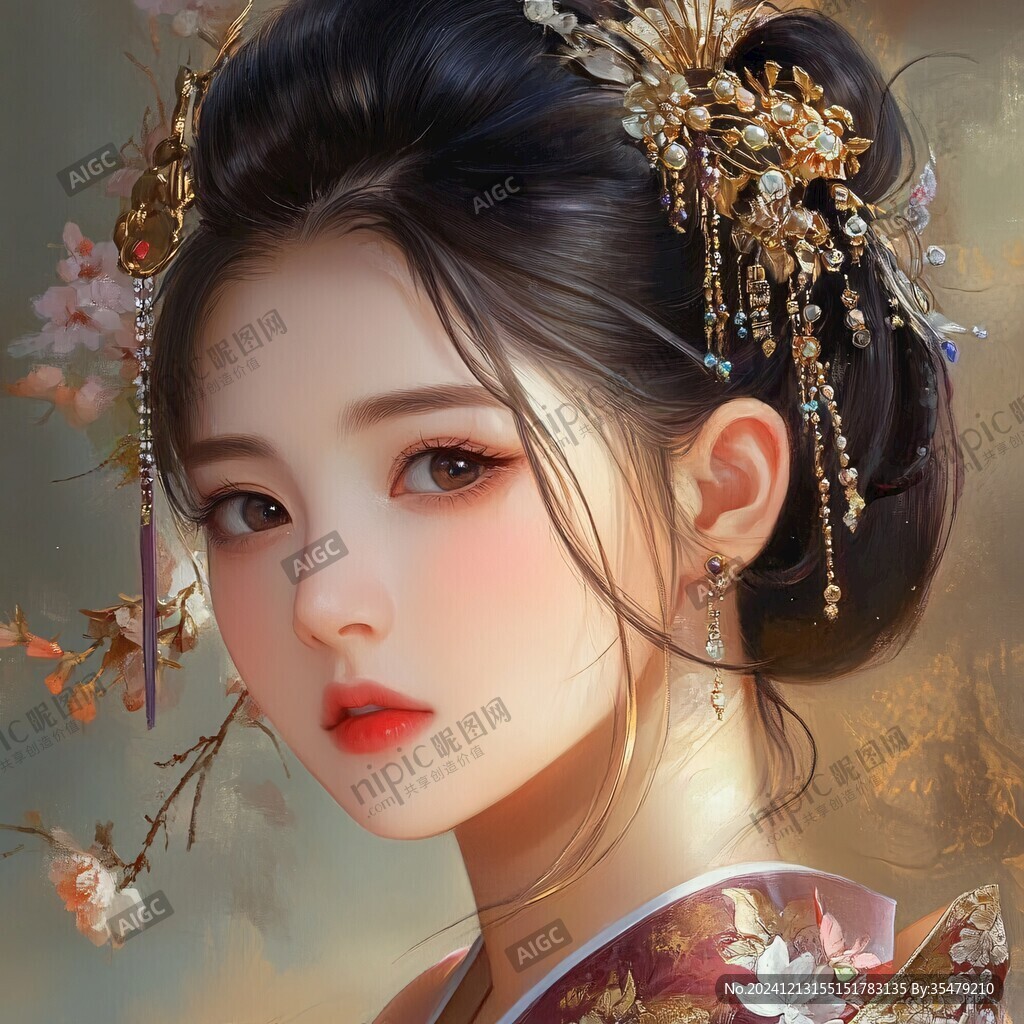 板繪人像