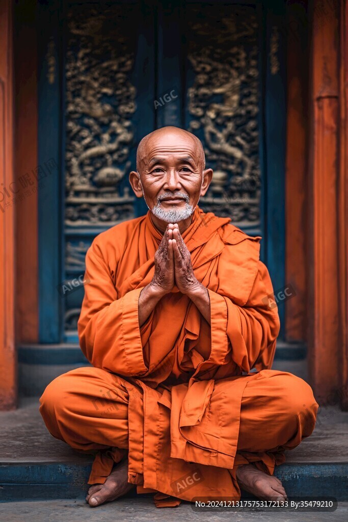 盤腿坐像