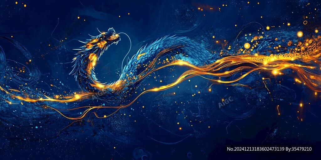 高清唯美雙龍戲珠