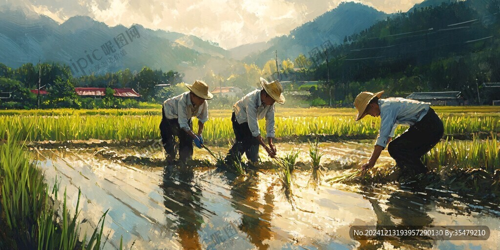 唯美農耕高清作品