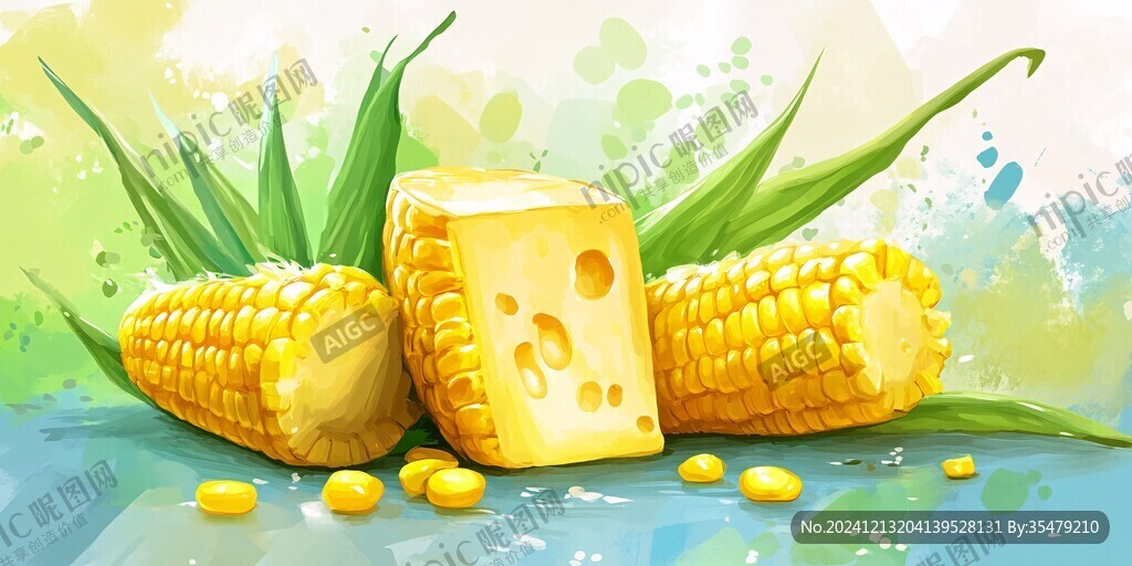 豆制品插畫