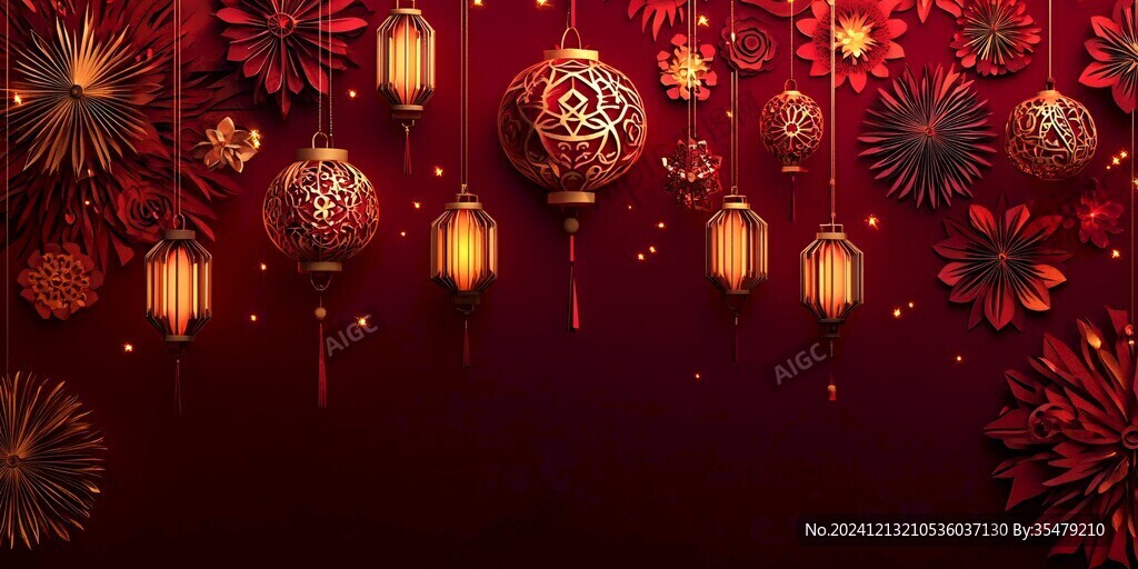 農(nóng)歷新年背景