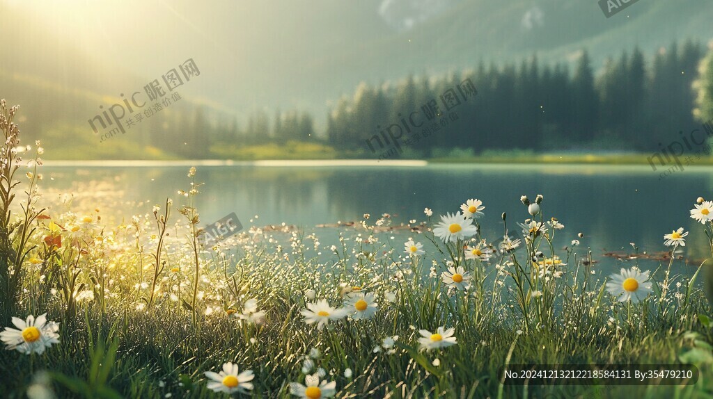 陽光唯美場景