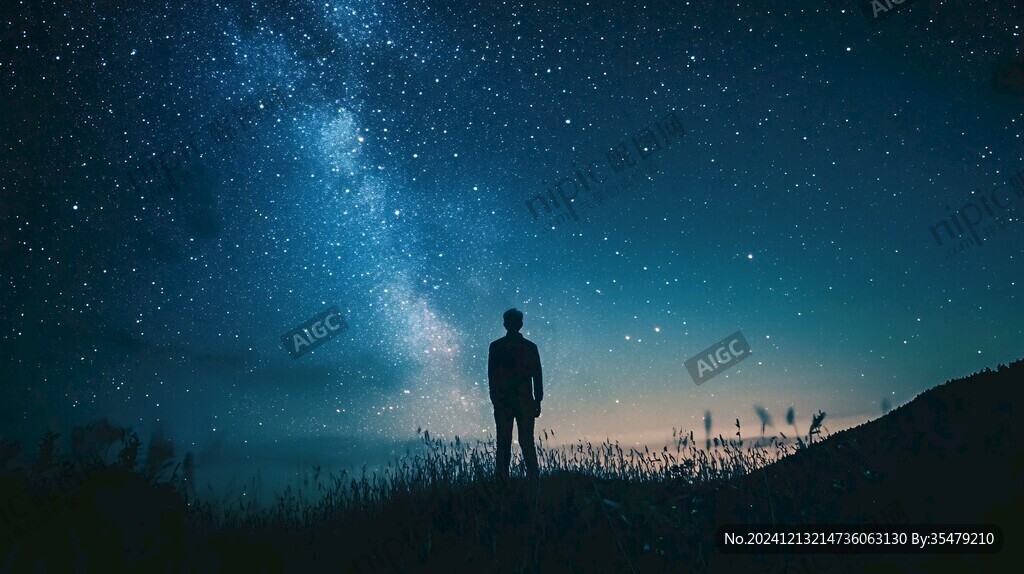 仰望星河的人