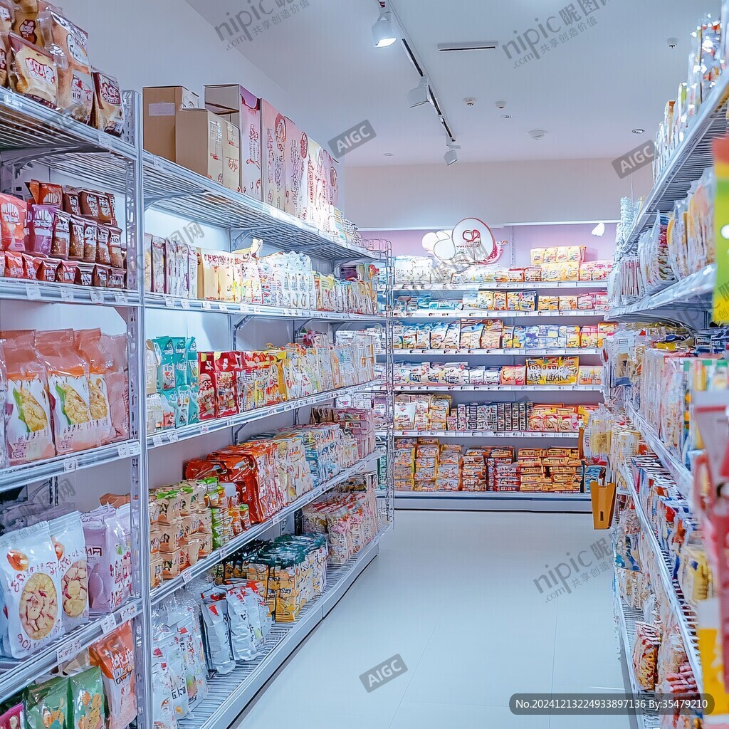 小零食超市內(nèi)景
