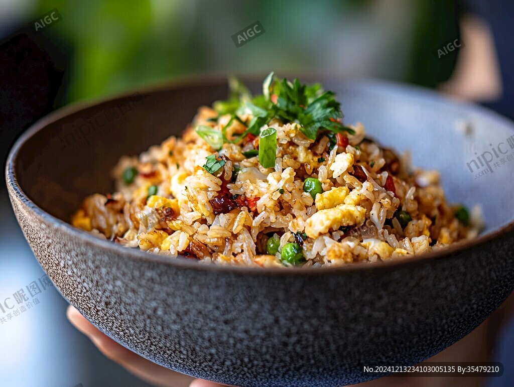 雞蛋炒飯秘制炒飯美食