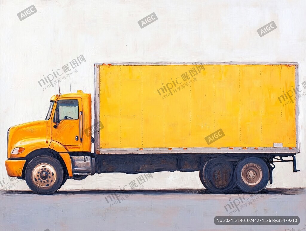 貨車插畫