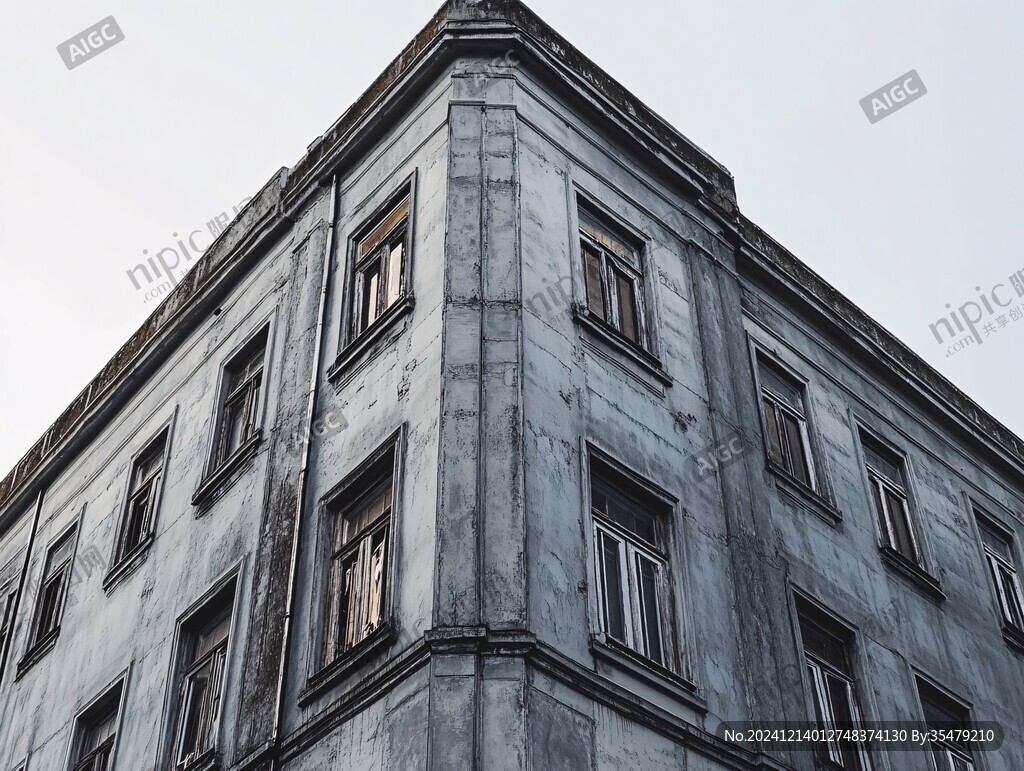 騎樓建筑窗戶