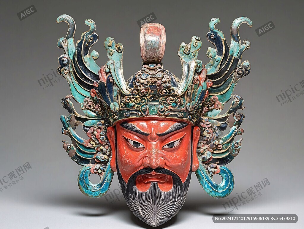 瓷塑龍王像