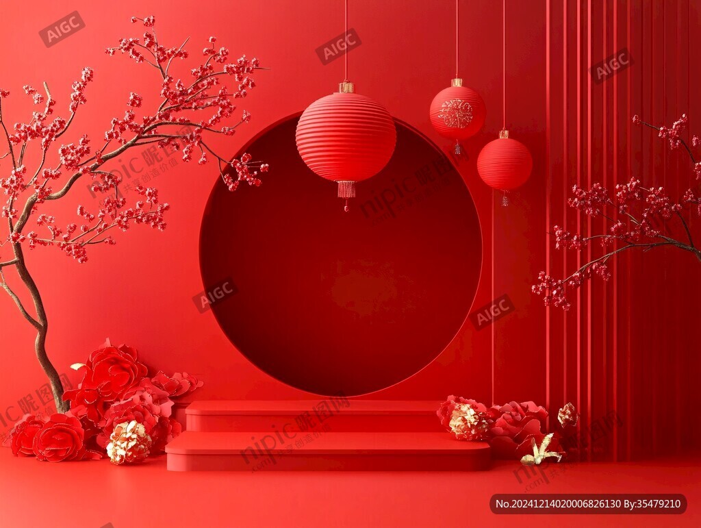 元宵節拍框堆頭小景