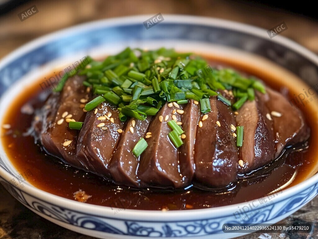 蒜泥羊血