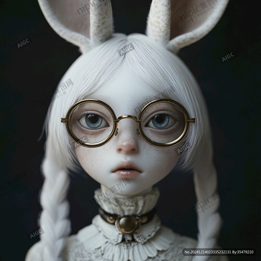 眼鏡小白兔